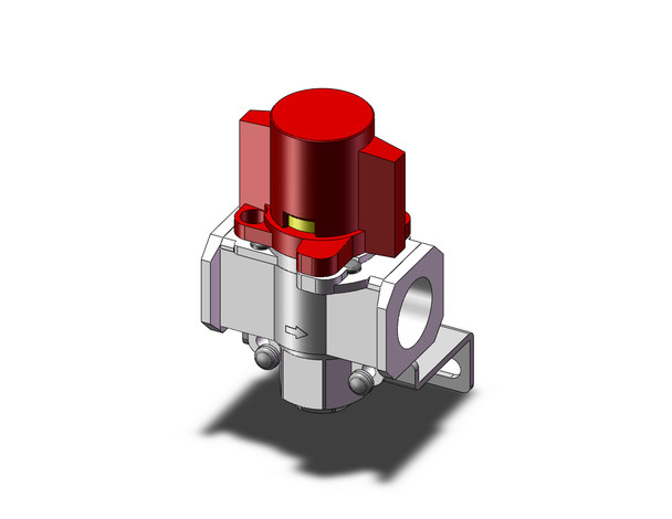 SMC VHS4510-N06B-BS-Z mechanical valve pressure relief 3 port valve
