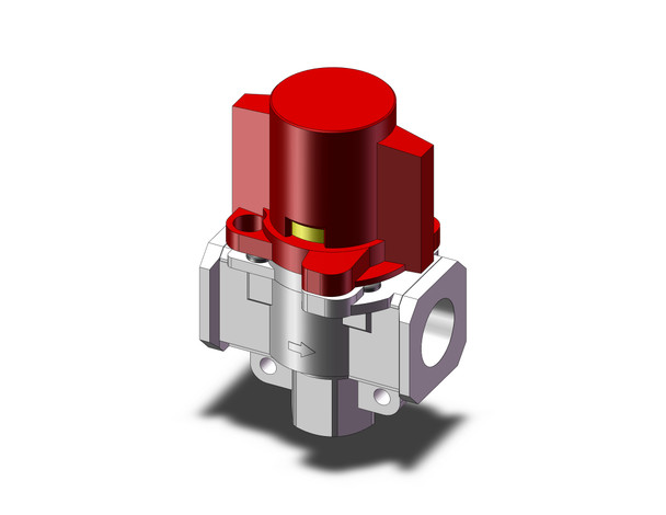 SMC VHS4510-04A Pressure Relief 3 Port Valve