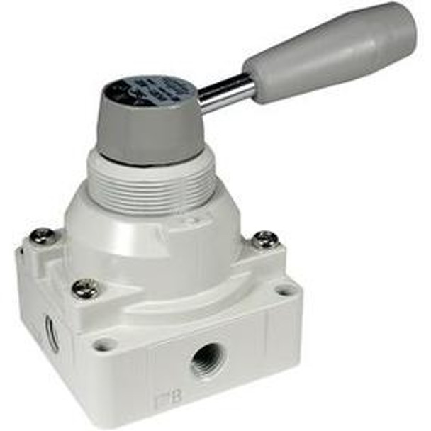 SMC VH401-N06 hand valve 3/4 npt side pt, VH HAND VALVE