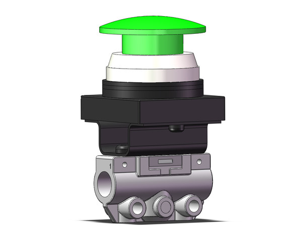 SMC VM130-F01-30GA 2/3 port mechanical valve