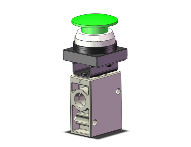 SMC VM230-N02-30GA 2/3 port mechanical valve