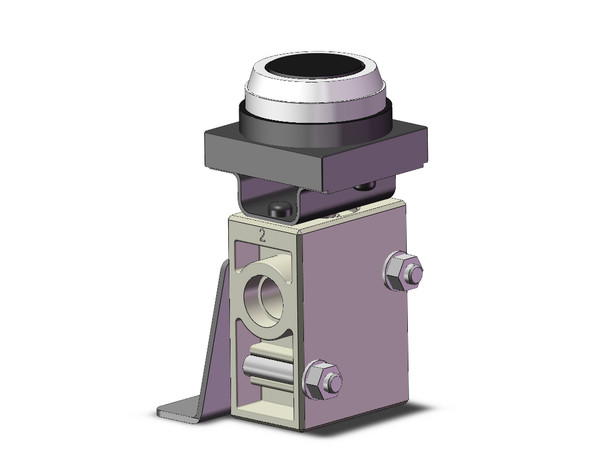 SMC VM230-N02-33A-B 2/3 port mechanical valve