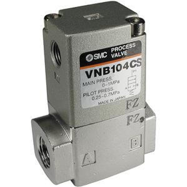 SMC VNB104AS-N8A-B 2 Port Process Valve