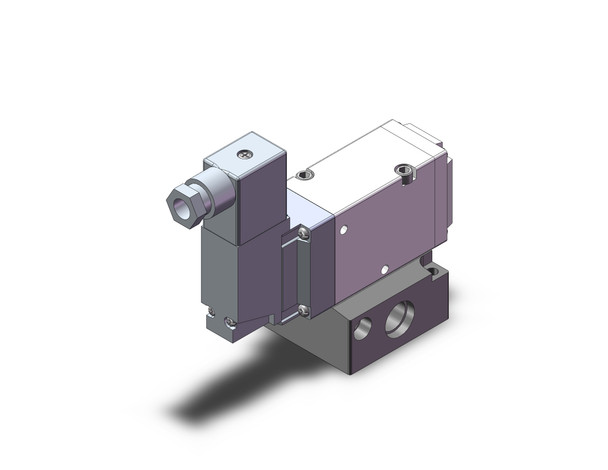 SMC VP544Y-5DZ1-03NA 3 Port Poppet Type Valve