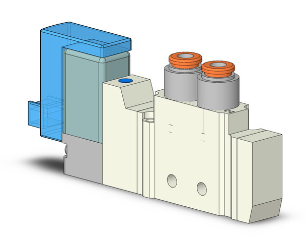 SMC VQZ1120-4LO1-N3 1000 Series 5 Port Valve