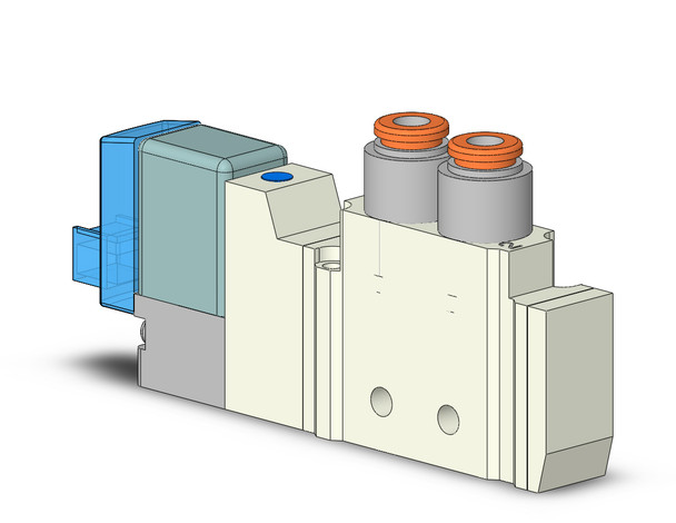 SMC VQZ1121-5LO1-C4 4/5 port solenoid valve 1000 series 5 port valve