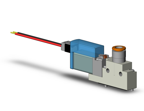 SMC VQZ115-3LB1-N7 3 port base mounted solenoid valve