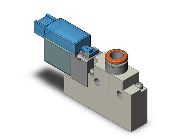 SMC VQZ115-5LO1-C6-PR 3 port body ported solenoid valve