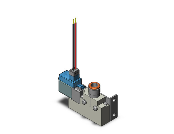 SMC VQZ115-5M1-N7-PRF 3 port body ported solenoid valve