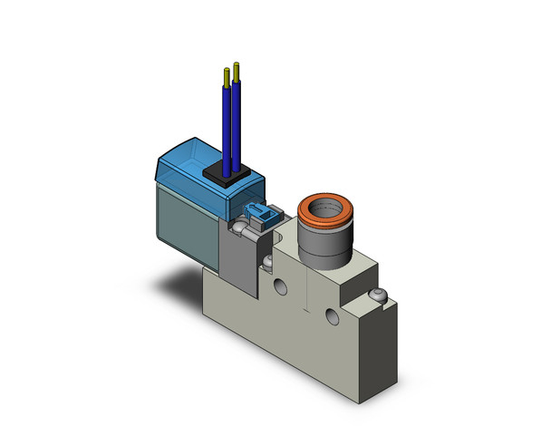 SMC VQZ115K-6G1-N7-PR 3 Port Body Ported Solenoid Valve