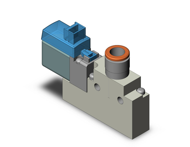 SMC VQZ115R-5MO1-N7-PR 3 port body ported solenoid valve