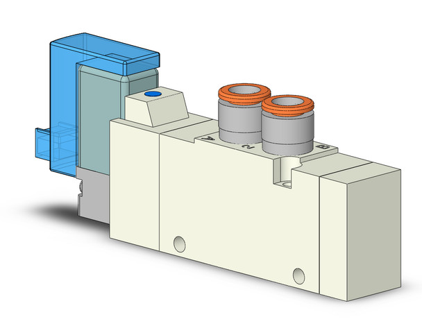 SMC VQZ2121-3LO1-N7T 2000 Series 5 Port Valve