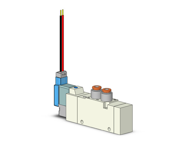 SMC VQZ2121R-5M1-C4 2000 Series 5 Port Valve