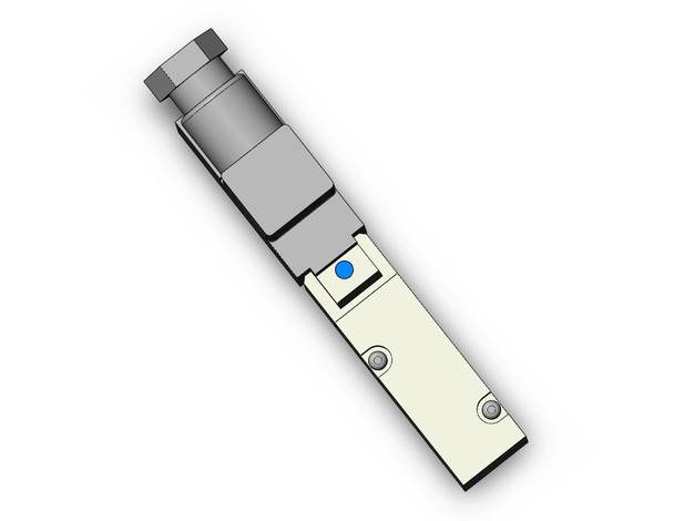 SMC VQZ215-5Y1 3 port base mounted solenoid valve