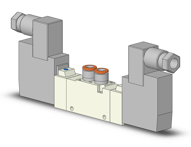 SMC VQZ2220-5YZ1-N7T 4/5 port solenoid valve 2000 series 5 port valve