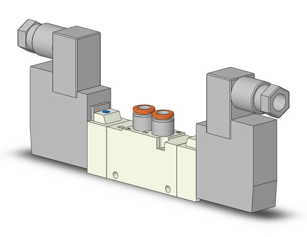 SMC VQZ2220R-5Y1-C6 4/5 port solenoid valve 2000 series 5 port valve