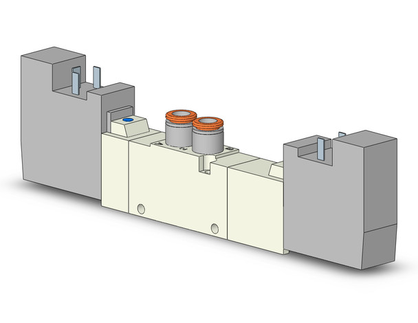 SMC VQZ2420B-5YO1-C6F-Q 4/5 port solenoid valve 2000 series 5 port valve