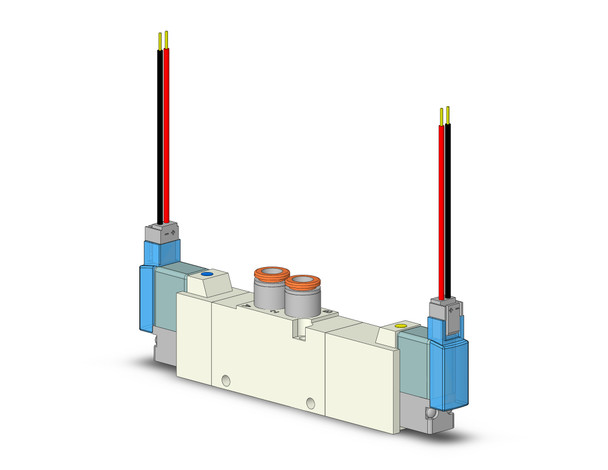 SMC VQZ2421-5M1-C6 2000 Series 5 Port Valve