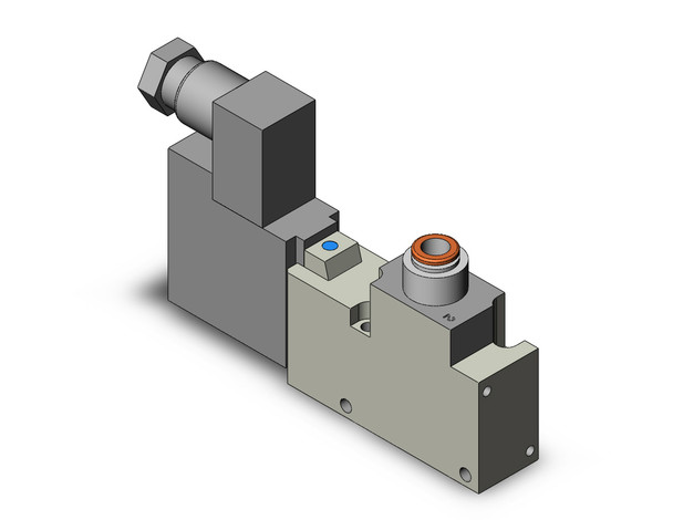 SMC VQZ312-3Y1-N7T 3 Port Body Ported Solenoid Valve