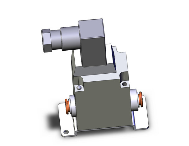 SMC VQ21A1-5Y-C6-F Valve, Sol