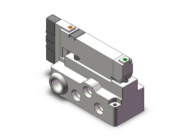 SMC VQ2201-3W1-02T 5 Port Plug In Valve