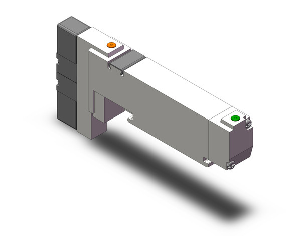 SMC VQ2400NR-51 5 Port Plug In Valve