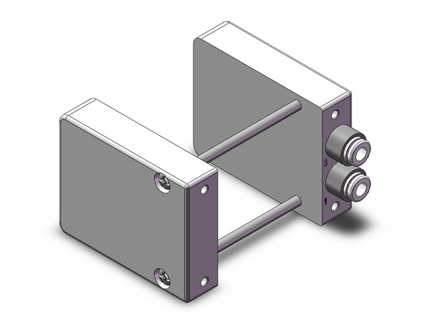 SMC VV100-10-04U1-C4 Non Plug-In Individual Wiring Mfld