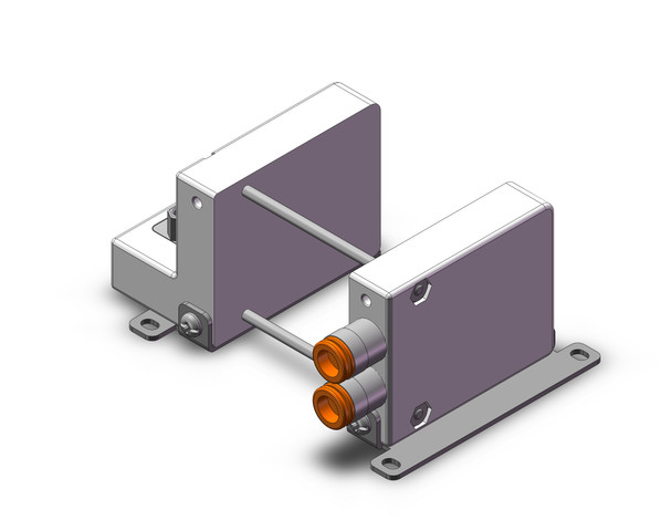 SMC VV100-10FAD1-04U1-N7F1 Plug-In Connector Type Mfld