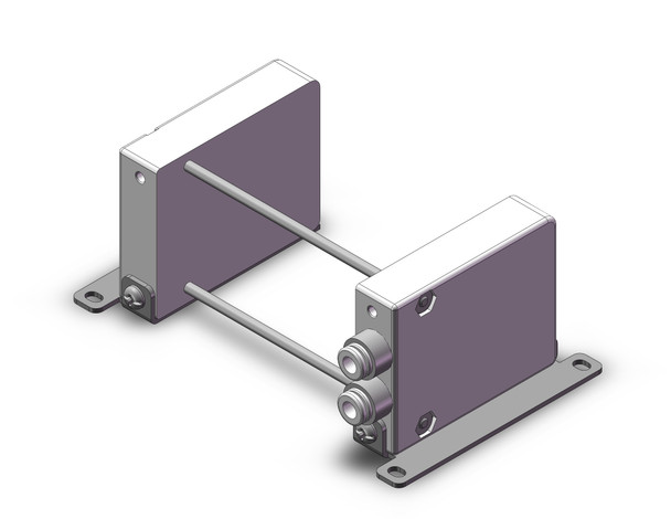 SMC VV100-10FAD2-06U1-C4F1 Plug-In Connector Type Mfld