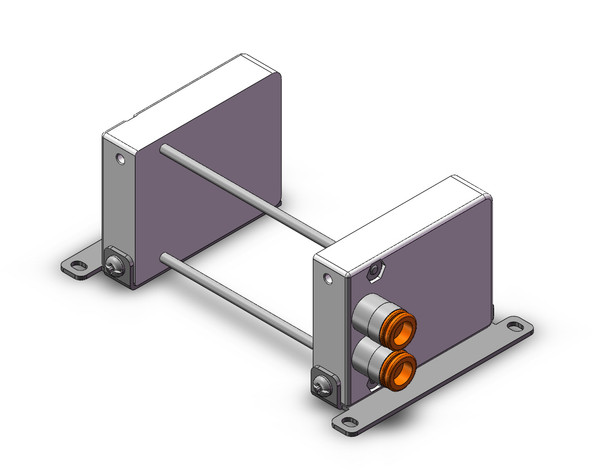 SMC VV100-10FAD2-06U2-N7F1 Plug-In Connector Type Mfld