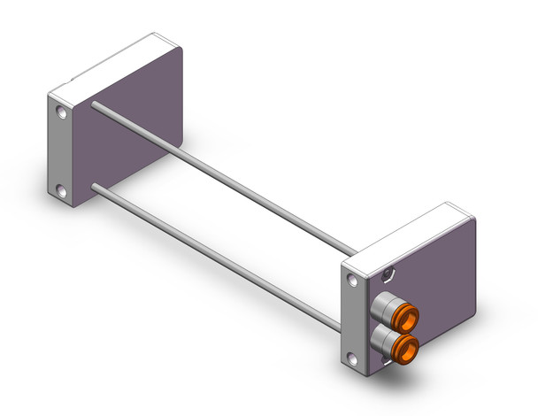 SMC VV100-10FBD2-12U2-N7N Plug-In Connector Type Mfld