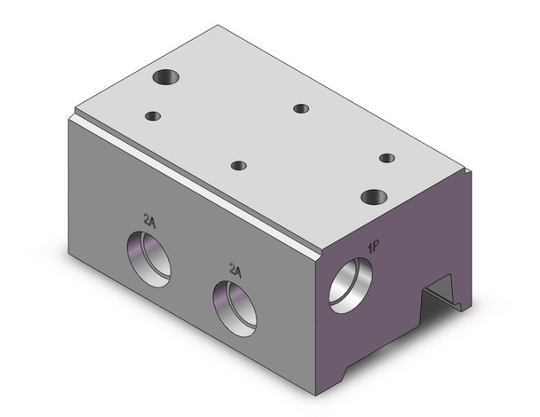 <h2>VV3PA*-41/42 Manifold for VPA300/500/700 Series Valve</h2><p><h3>SMC s 3 port air operated valve, VPA300/500/700 is available in body ported or base mounted styles.  The VPA offers a high flow capacity of Cv1.0 (VPA300), Cv2.3 (VPA500), Cv4.0 (VPA700).  It is possible to use the series as either a selector valve, or divider valve. The VPA is changeable from a normally closed style to a normally open style.</h3>- <p><a href="https://content2.smcetech.com/pdf/VPA300.pdf" target="_blank">Series Catalog</a>