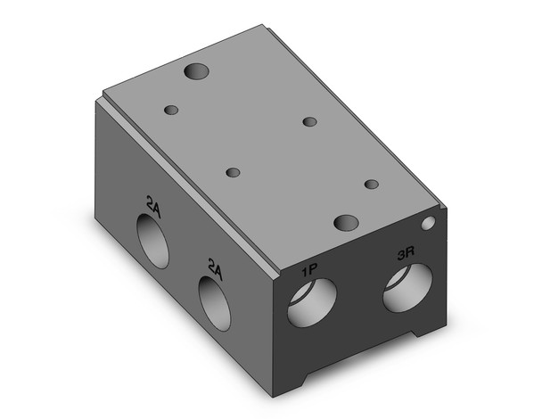 SMC VV3P5-41R-021-03T manifold base