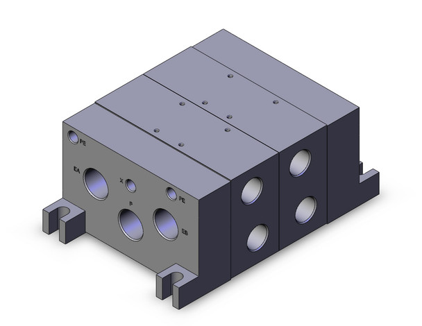 SMC VV5FS5-10-021-04T Vfs Valve Manifold