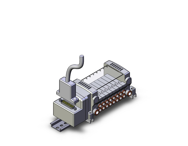 SMC VV5QC11-08N7FD2-DNS Vqc Manifold