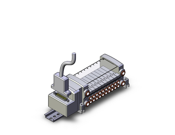 SMC VV5QC11-10C6FD2-DN Vqc Manifold