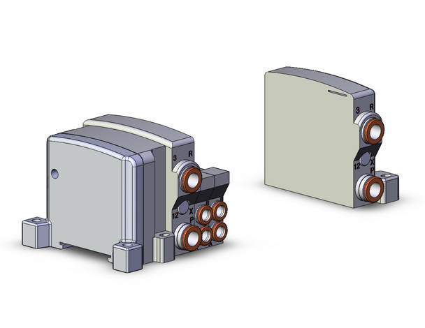 SMC VV5QC11-11N7SD0 4/5 Port Solenoid Valve