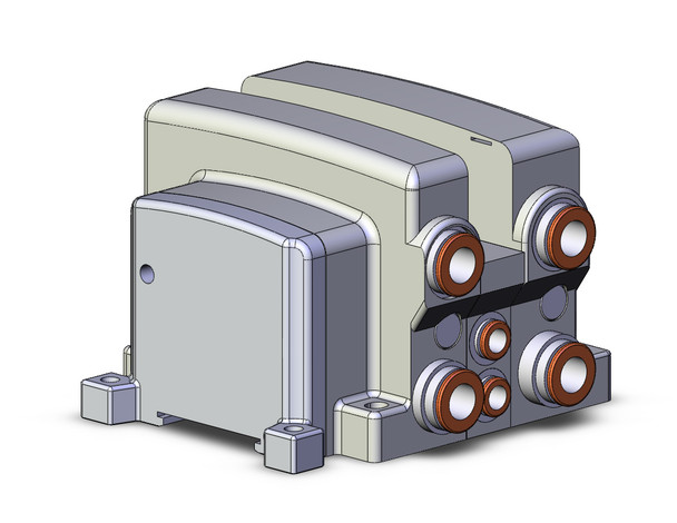 SMC VV5QC21-01N7SD0 4/5 Port Solenoid Valve