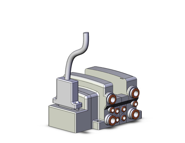 SMC VV5QC21-02C6FD3-R Vqc Manifold