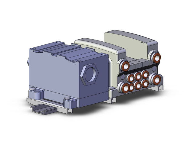 SMC VV5QC21-03C8TD0-D Vqc Manifold