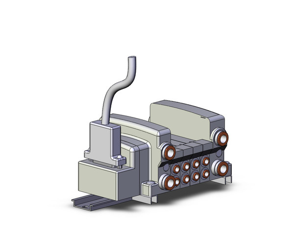 SMC VV5QC21-04C6FD3-D Vqc Manifold