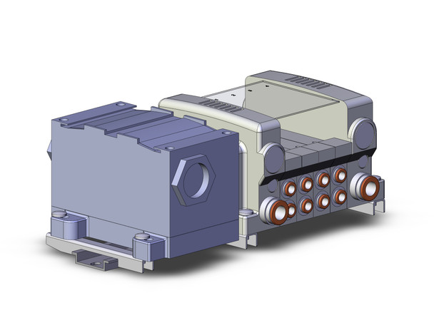 SMC VV5QC21-04C6TD0-DNS Vqc Manifold