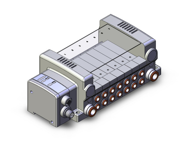 SMC VV5QC21-07N7SDA2-NS Vqc Manifold