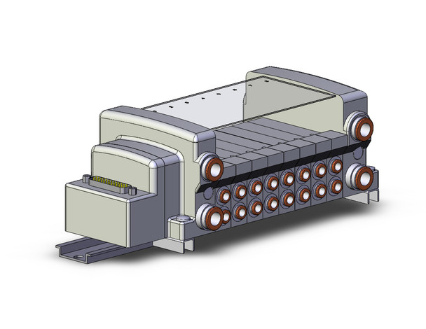 SMC VV5QC21-08C6FD0-DN Vqc Manifold