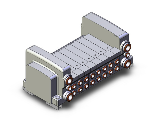 SMC VV5QC21-08N7SD0-D0R Vqc Manifold