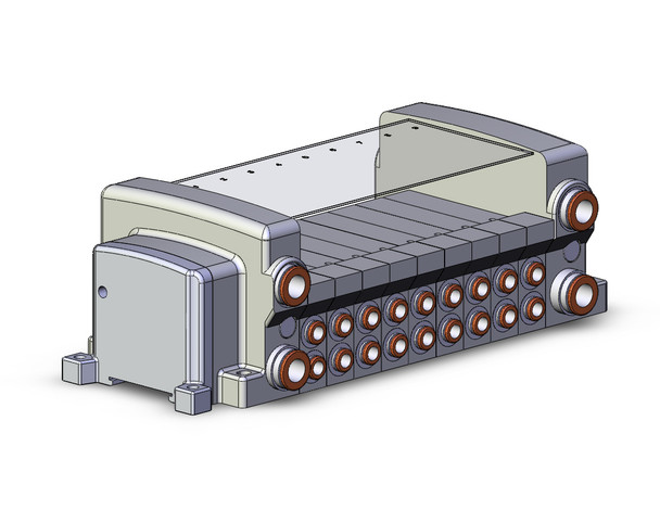 SMC VV5QC21-09C6SD0-N Vqc Manifold