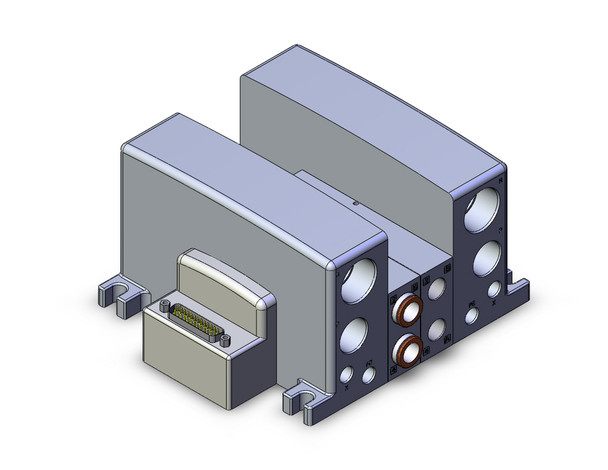 SMC VV5QC41-02C12FD0 4/5 Port Solenoid Valve