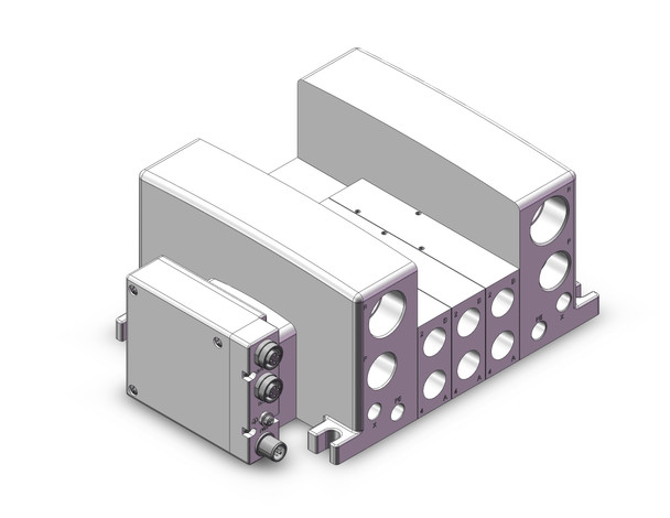 <h2>VQC4000 Manifold/Valve Assembly with EX260</h2><p><h3>The VQC series has five standard wiring packages bringing a world of ease to wiring and maintenance work, while the protective enclosures of three of them conform to IP67 standards for protection from dust and moisture. The use of multi-pin connectors to replace wiring inside manifold blocks provides flexibility when adding stations or changing manifold configuration. The VQC series has outstanding response times and long life.</h3>- Base mount EX260 type plug-in manifold for VQC4000 valves<br>- DeviceNet , PROFIBUS DP, CC-Link, Ether CAT and PROFINET fieldbus protocols<br>- Maximum 12 stations available as standard<br>- <p><a href="https://content2.smcetech.com/pdf/VQC4.pdf" target="_blank">Series Catalog</a>