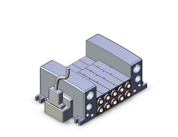 SMC VV5QC41-05C12FD1 4/5 Port Solenoid Valve