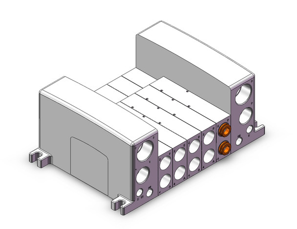 SMC VV5QC41-05N11TSD60 4/5 Port Solenoid Valve